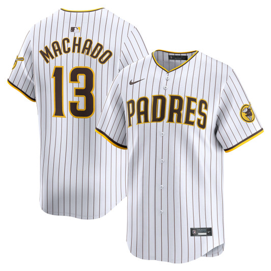 Manny Machado #13 San Diego Padres Nike Home Limited Player Jersey - White
