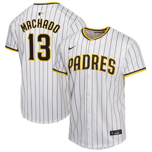 Manny Machado #13 San Diego Padres Nike Youth Home Limited Player Jersey - White