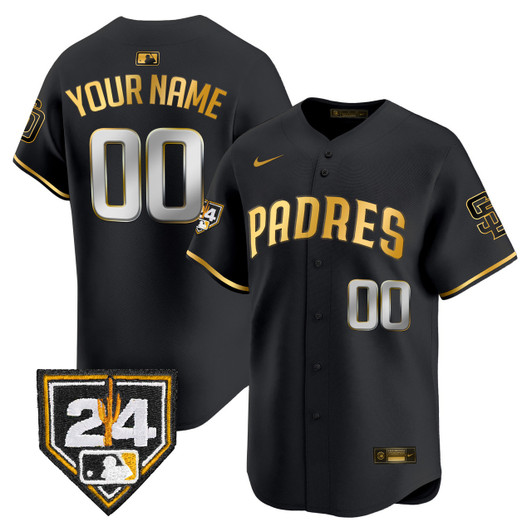 San Diego Padres 2024 Spring Training Patch Vapor Premier Limited Custom Jersey