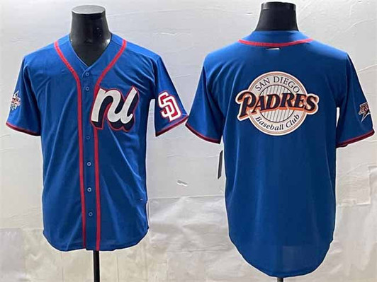 San Diego Padres 2025 National League Team Big Logo All-Star Edition Limite Limited Jersey - Blue