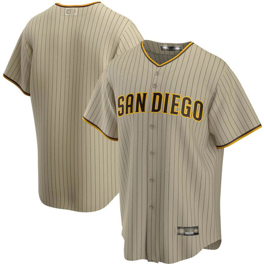 San Diego Padres Alternate Limited Baseball Jerseys Team Jersey - Tan