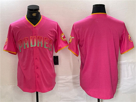 San Diego Padres Limited Blank Cool Base Baseball Jersey - Pink