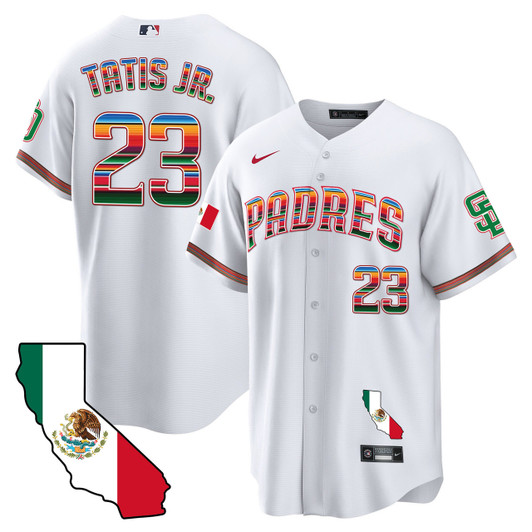 San Diego Padres Men'S California Map Limited Cool Base Jersey