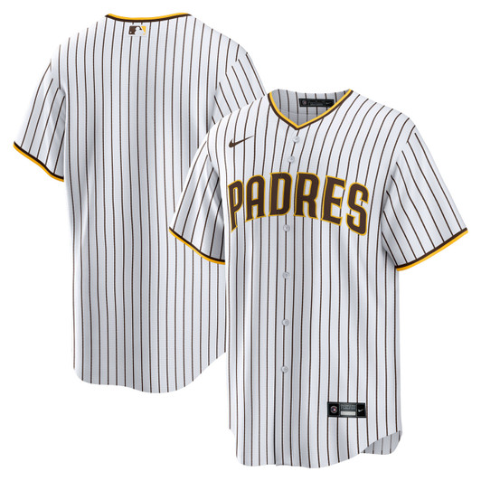 San Diego Padres Nike Home Blank Limited Jersey - White