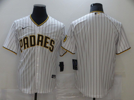 San Diego Padres Nike Men Blank Game Jerseys Limited Jersey - White