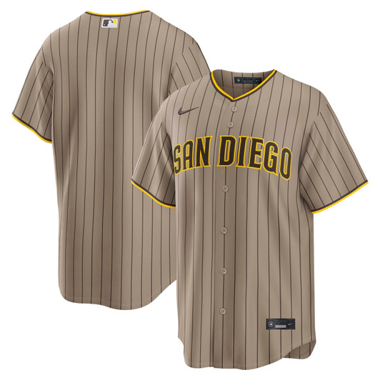 San Diego Padres Nike Men'S Alternate Limited Jersey - Sand