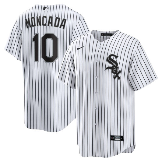 Yoan Moncada Chicago White Sox Nike Replica Replica Home Replica Player Name Jersey - White