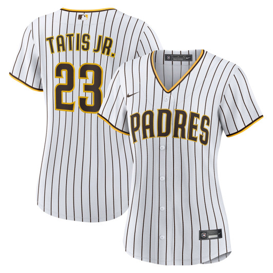 San Diego Padres Nike Women'S Fernando Tat������������S Jr. Home Limited Player Jersey - White Brown