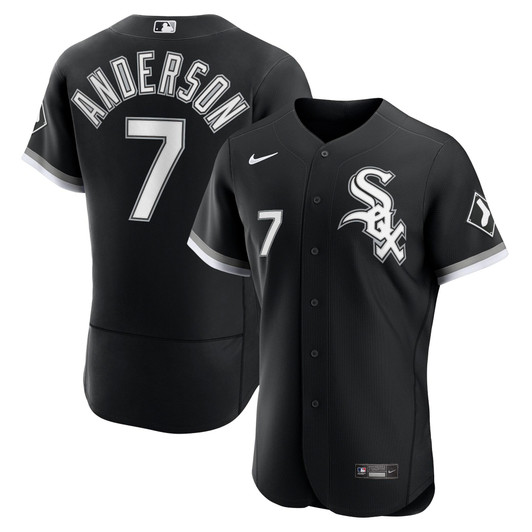 Tim Anderson Chicago White Sox Nike Replica Replica Alternate  Player Jersey - Black