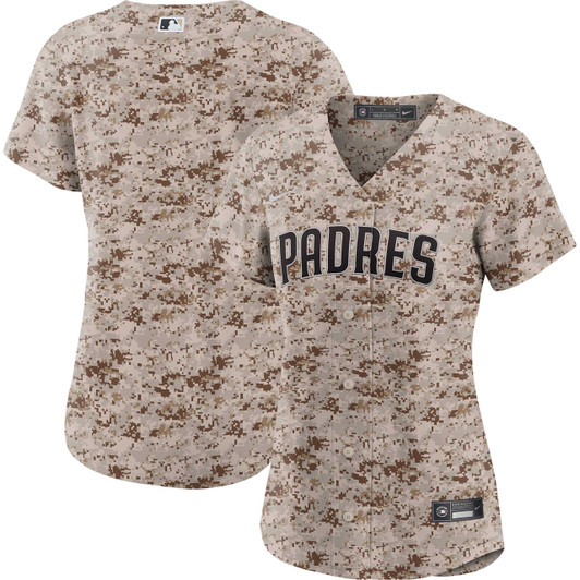 San Diego Padres Nike Women'S Usmc Alternate Limited Team Jersey - Camo