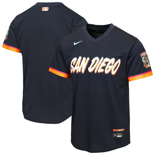 San Diego Padres Nike Youth 2026 City Connect Obsidian Stadium Limited Jersey