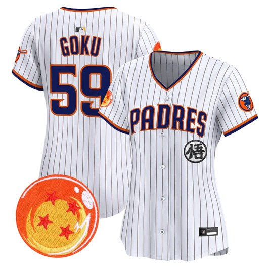San Diego Padres Women X Dragon Ball Vapor Premier Limited Jersey