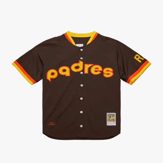 Tony Gwynn #19 San Diego Padres 1984 Authentic Jersey - Brown