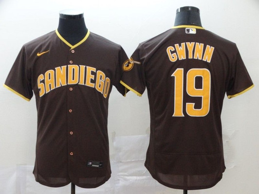 Tony Gwynn #19 San Diego Padres 2020 Dark Limited Jersey - Brown