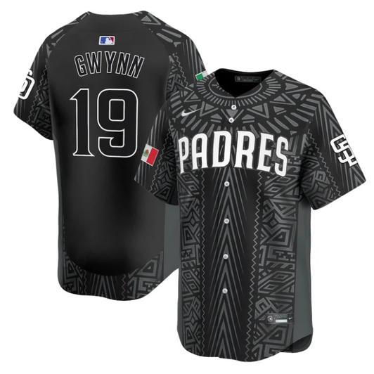 Tony Gwynn #19 San Diego Padres 2025 Mexican Heritage Vapor Limited Stitc Jersey