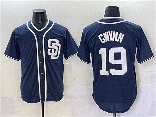 Tony Gwynn #19 San Diego Padres Limited Cool Base Baseball Jersey - Navy
