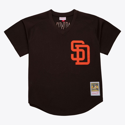 Tony Gwynn #19 San Diego Padres Men'S 1985 Authentic Batting Practice Jersey - Brown