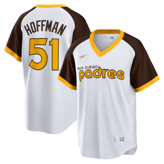 Trevor Hoffman #51 San Diego Padres Nike Home Cooperstown Limited Player Jersey - White