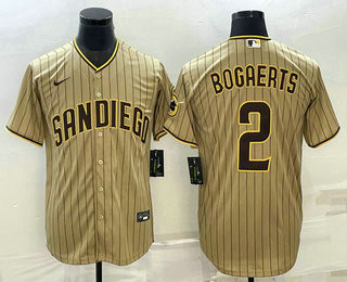 Xander Bogaerts #2 San Diego Padres Mens Patch Limited Cool Base Baseball Jersey - Grey