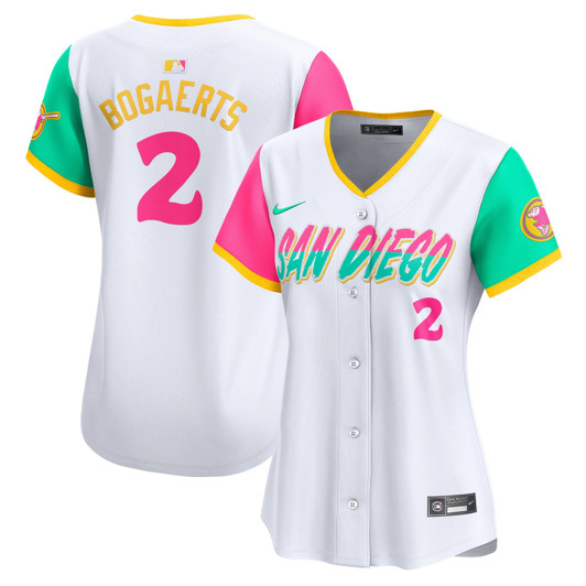 Xander Bogaerts #2 San Diego Padres Nike Women'S City Connect Limited Player Jersey - White