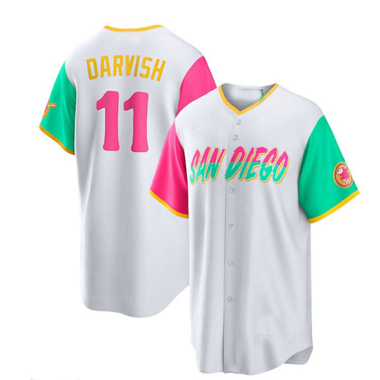 Yu Darvish #11 San Diego Padres 2022 City Connect Limited Player Jersey - White
