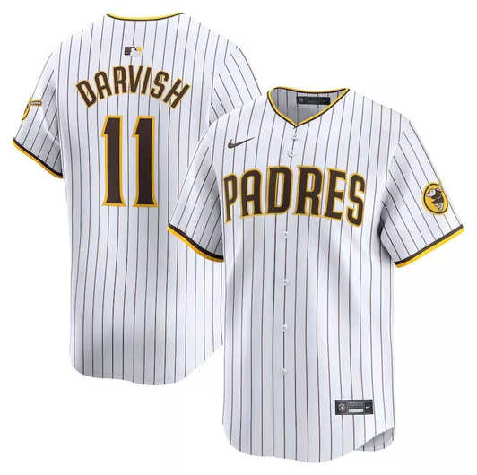 Yu Darvish #11 San Diego Padres Men'S Home Limited Player Jersey - White
