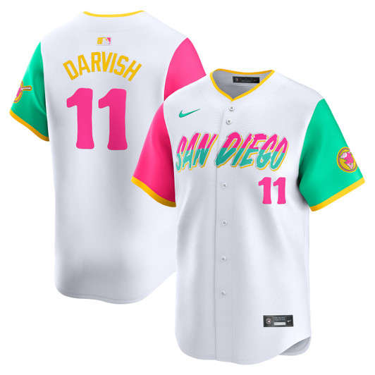 Yu Darvish #11 San Diego Padres Nike City Connect Limited Player Jersey - White