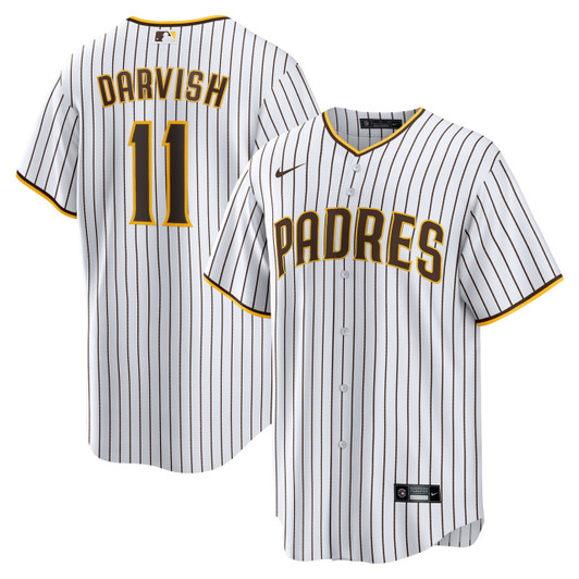 Yu Darvish #11 San Diego Padres Nike Home Limited Player Jersey - White
