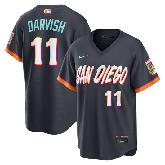 Yu Darvish #11 San Diego Padres Nike Men'S 2026 Obsidian City Connect Stadium Limited Jersey