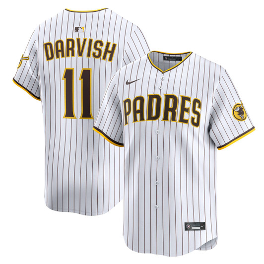 Yu Darvish #11 San Diego Padres Nike Men'S Home Limited Player Jersey - White