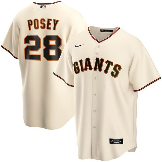 Buster Posey #28 San Francisco Giants 2020 Limited Jersey - White