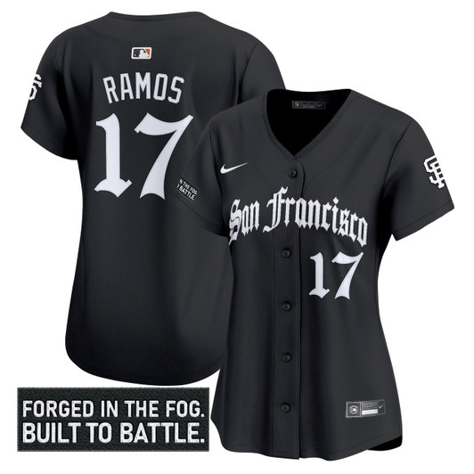 Gothic Fog San Francisco Giants Women Edition Vapor Premier Limited Jersey