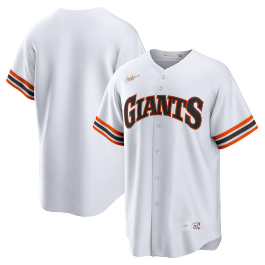 San Francisco Giants Nike Replica Replica Home Cooperstown Collection Team Jersey - White