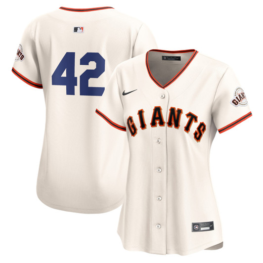 Jackie Robinson San Francisco Giants Nike Women'S 2024 Day Home Limited Jersey - Cream