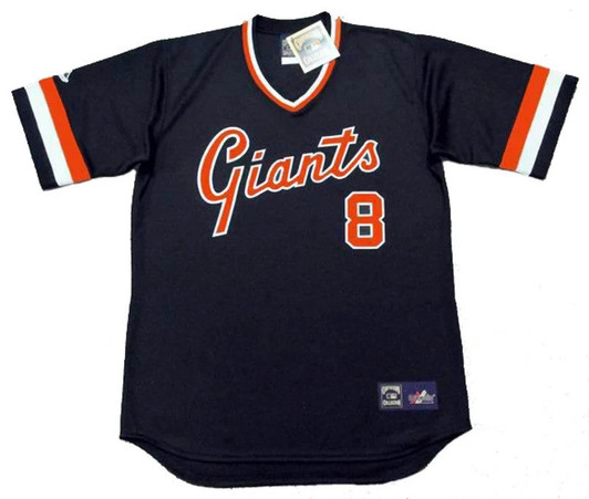 Joe Morgan #8 San Francisco Giants 1982 Cooperstown Away Limited Baseball Jersey