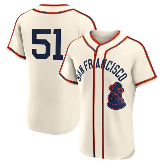 Jung Hoo Lee #51 San Francisco Giants 2024 Rickwood Classic Authentic Player Jer Jersey