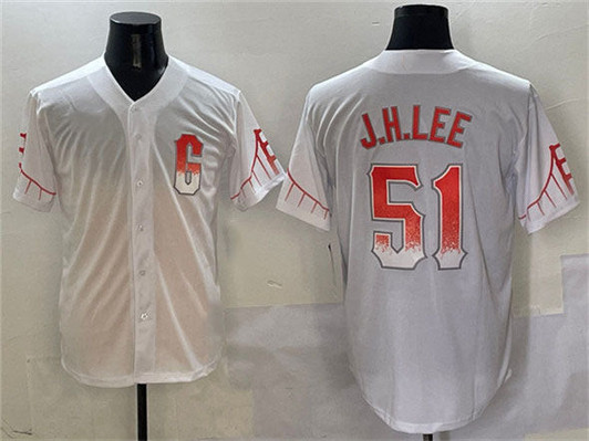Jung Hoo Lee #51 San Francisco Giants City Connect Cool Base Base Limited Jersey - White