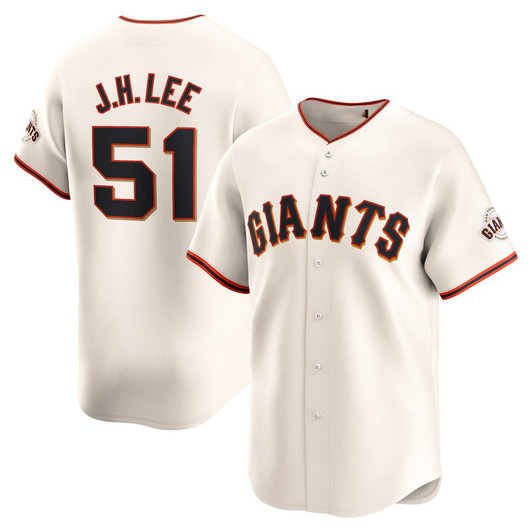 Jung Hoo Lee #51 San Francisco Giants Home Baseball Limited Jersey - Cream