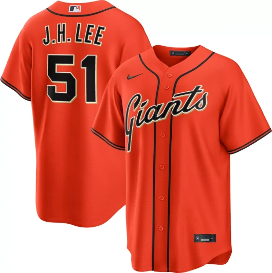 Jung Hoo Lee #51 San Francisco Giants Nike Men'S Alternate Limited Jersey - Orange