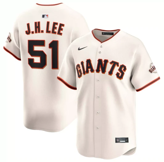 Jung Hoo Lee #51 San Francisco Giants Nike Men'S Home Vapor Limited Jersey - White