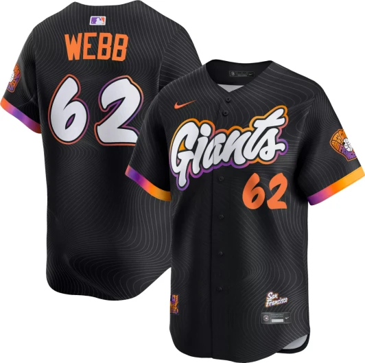 Logan Webb #62 San Francisco Giants Nike Men'S City Connect Limited Vapor Jersey