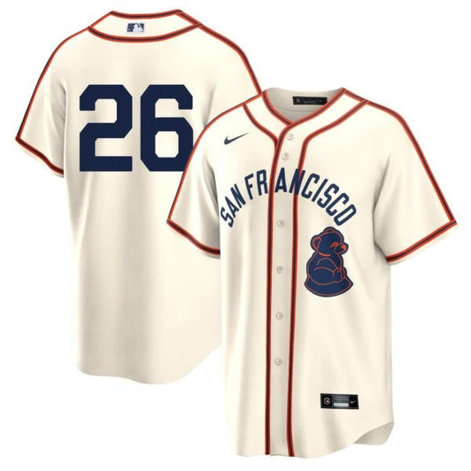 Matt Chapman #26 San Francisco Giants 2024 Rickwood Limited Jersey - Cream