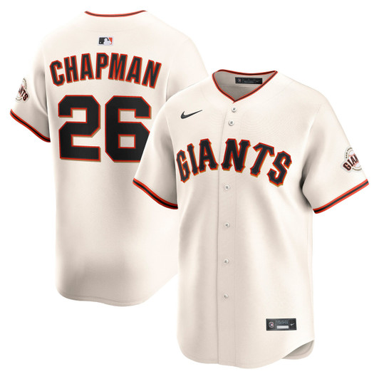 Matt Chapman #26 San Francisco Giants Nike Men'S Home Limited Player Jersey - Cream