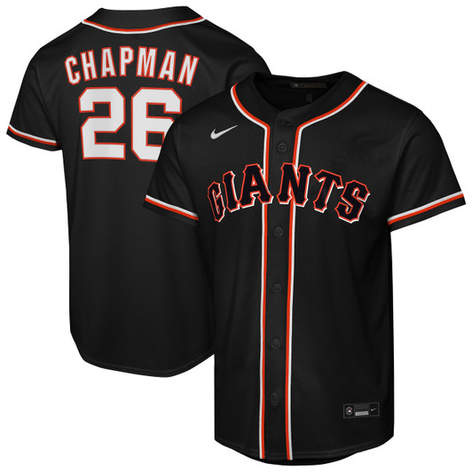 Matt Chapman #26 San Francisco Giants Nike Youth Fashion Limited Player Jersey - Black