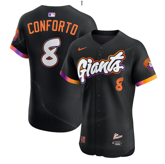 Michael Conforto #8 San Francisco Giants 2025 City Connect Vapor Premier Jersey