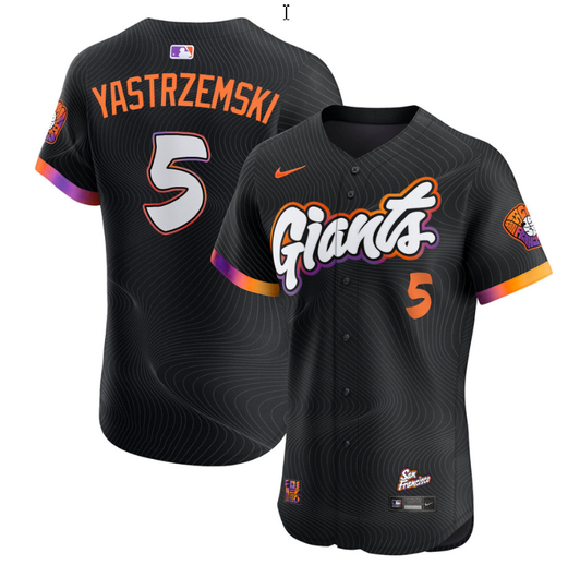 Mike Yastrzemski #5 San Francisco Giants 2025 City Connect Vapor Premier Jersey