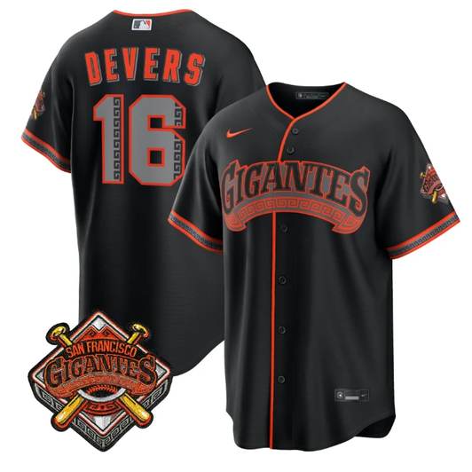 Rafael Devers #16 San Francisco Giants Los Gigantes Vapor Limited Jersey