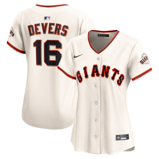 Rafael Devers #16 San Francisco Giants Nike Women'S Home Limited Player Jersey - Cream