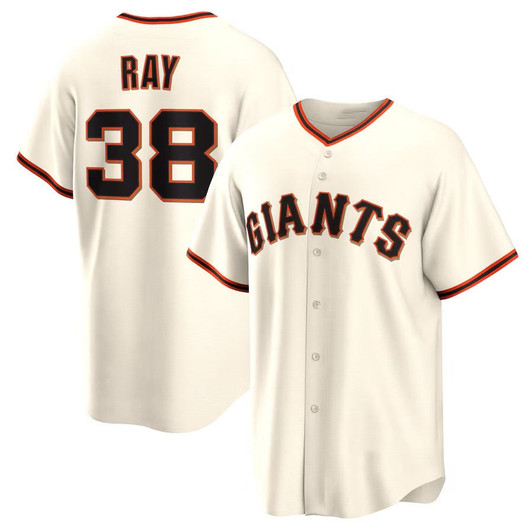 Robbie Ray #38 San Francisco Giants Home Basebal Limited Jersey - Cream