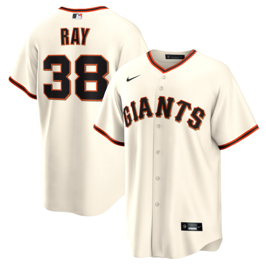 Robbie Ray #38 San Francisco Giants Nike Men'S Home Limited Jersey - Cream